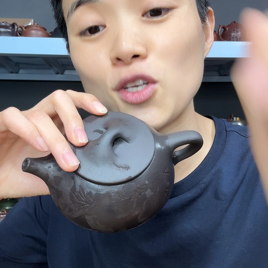 茶壶紫砂民间手艺人全手工制作