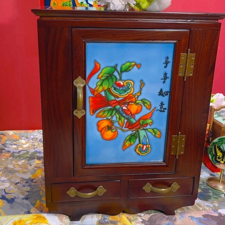 木瓷板画艺术作品孤品高51长41