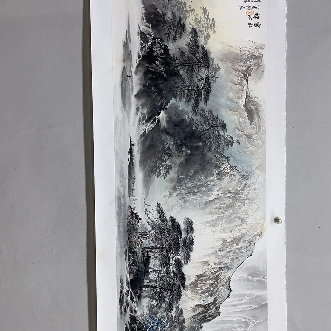 @***路国画黎俸禄180/50水墨山水