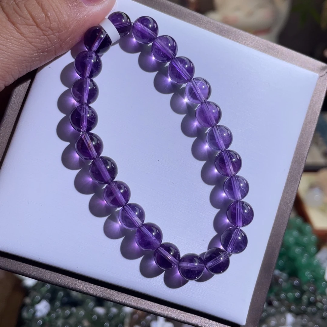 水晶手链未镶嵌紫水8.3