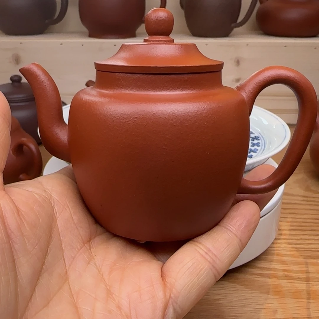 紫砂茶壶t*小红泥紫砂壶