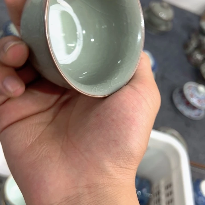 淘泥素胎主人杯微瑕