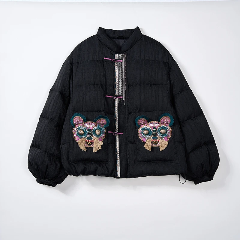 新品时尚休闲女款简约保暖鹅绒减龄羽绒服5552875