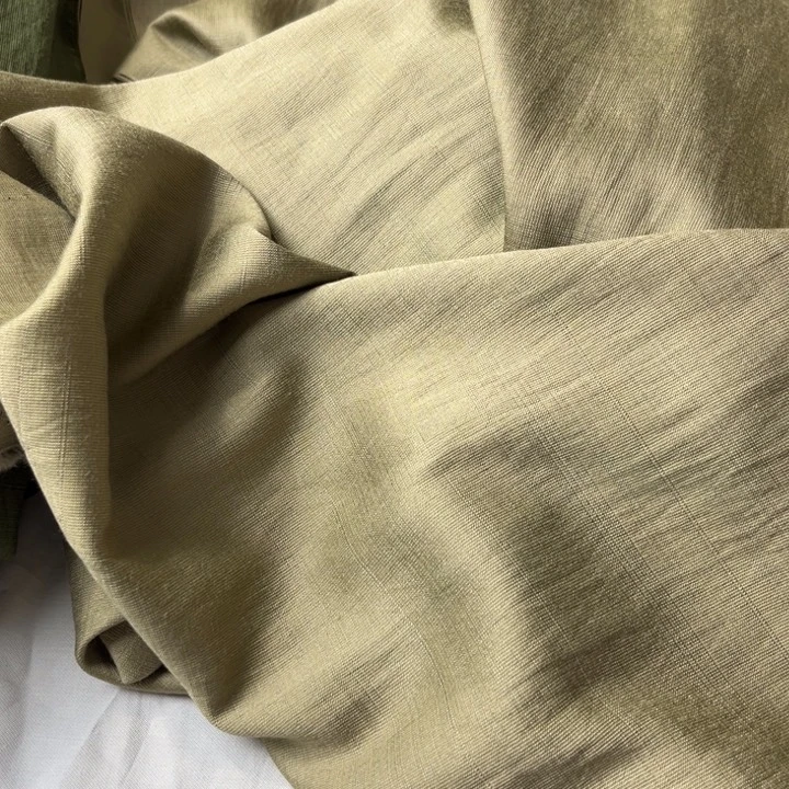 灰绿麻棉3米瑕疵。