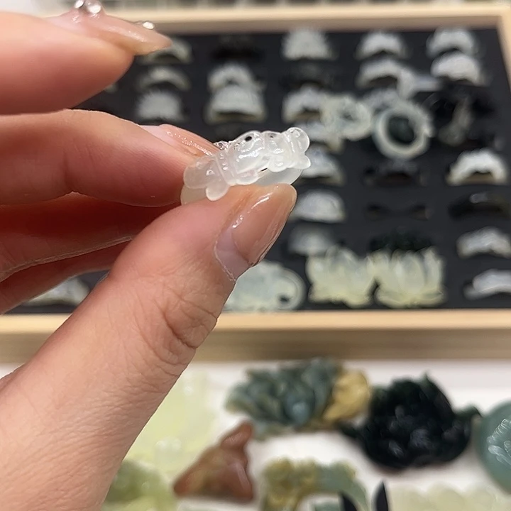 是***ღ蛇纹石玉合金戒指