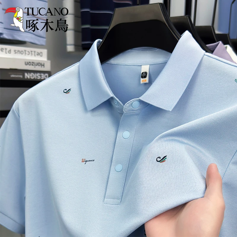 TUCANO/啄木鳥男短袖夏季Polo衫轻潮流休闲夏男士翻领上衣商务