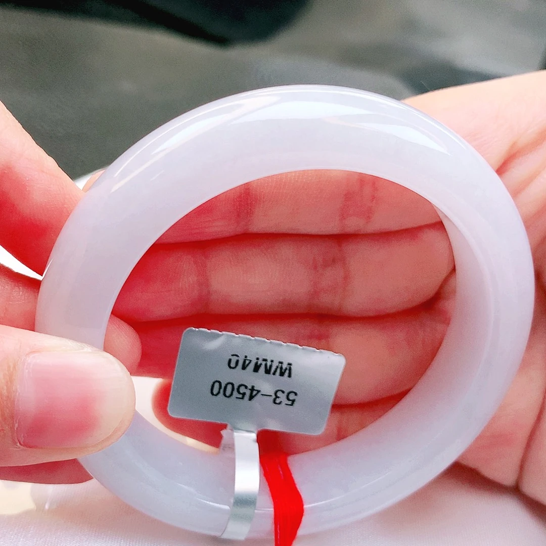 翡翠未镶嵌手镯缅甸天然a货翡翠手镯