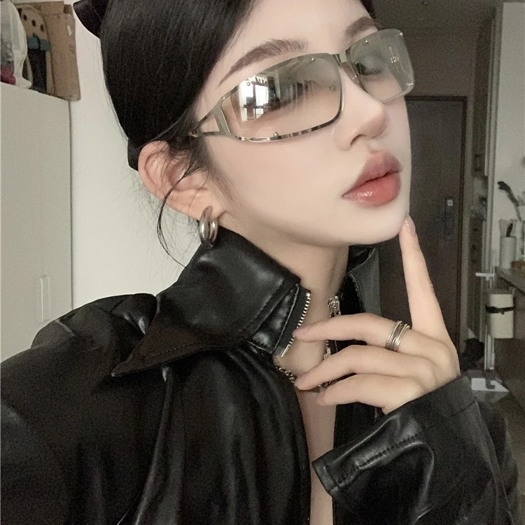 高货太阳镜百搭时尚简约防紫外大框潮流气质眼镜女轻奢629-750