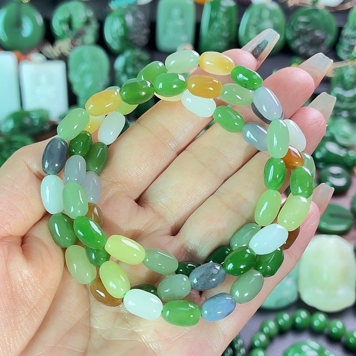 和田玉未镶嵌手串