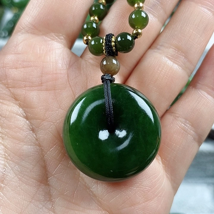 和田玉未镶嵌吊坠(不含链)