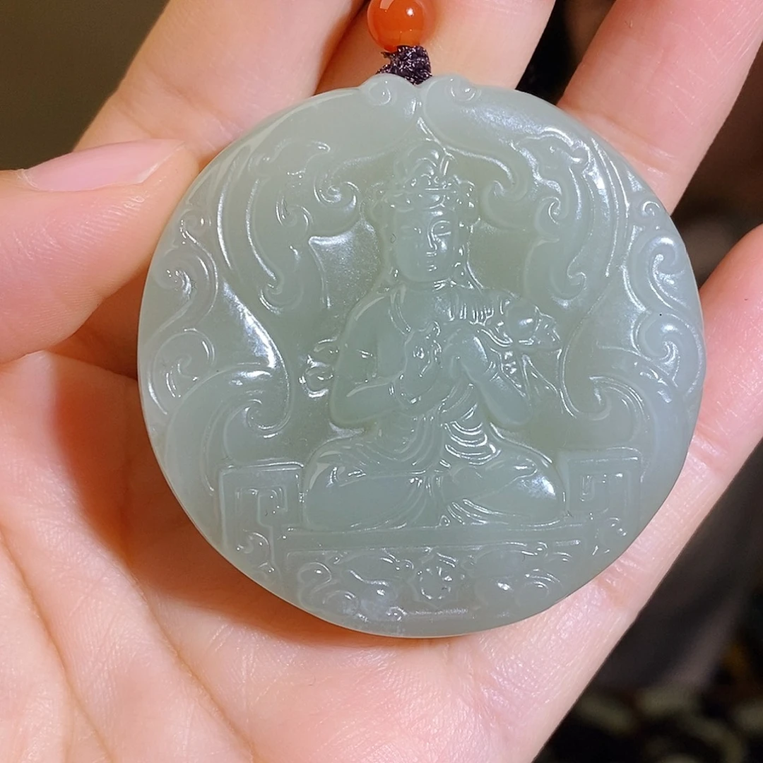 和田玉未镶嵌颈饰和田玉多样性发货拍一发一