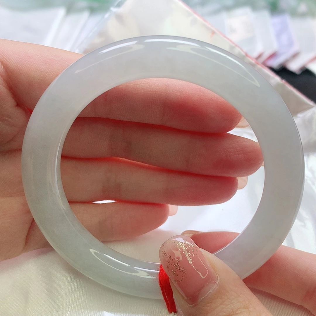 未镶嵌手镯翡翠缅甸天然A货翡翠 56