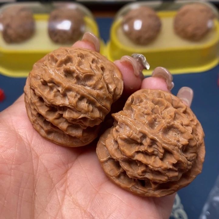 文玩核桃把件39全品苹果