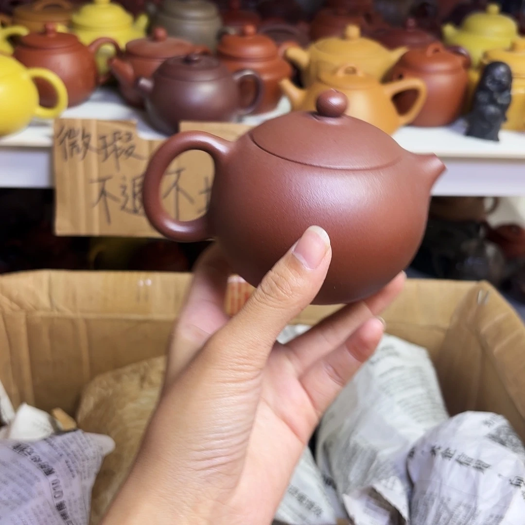 甄选宜兴本土紫砂壶