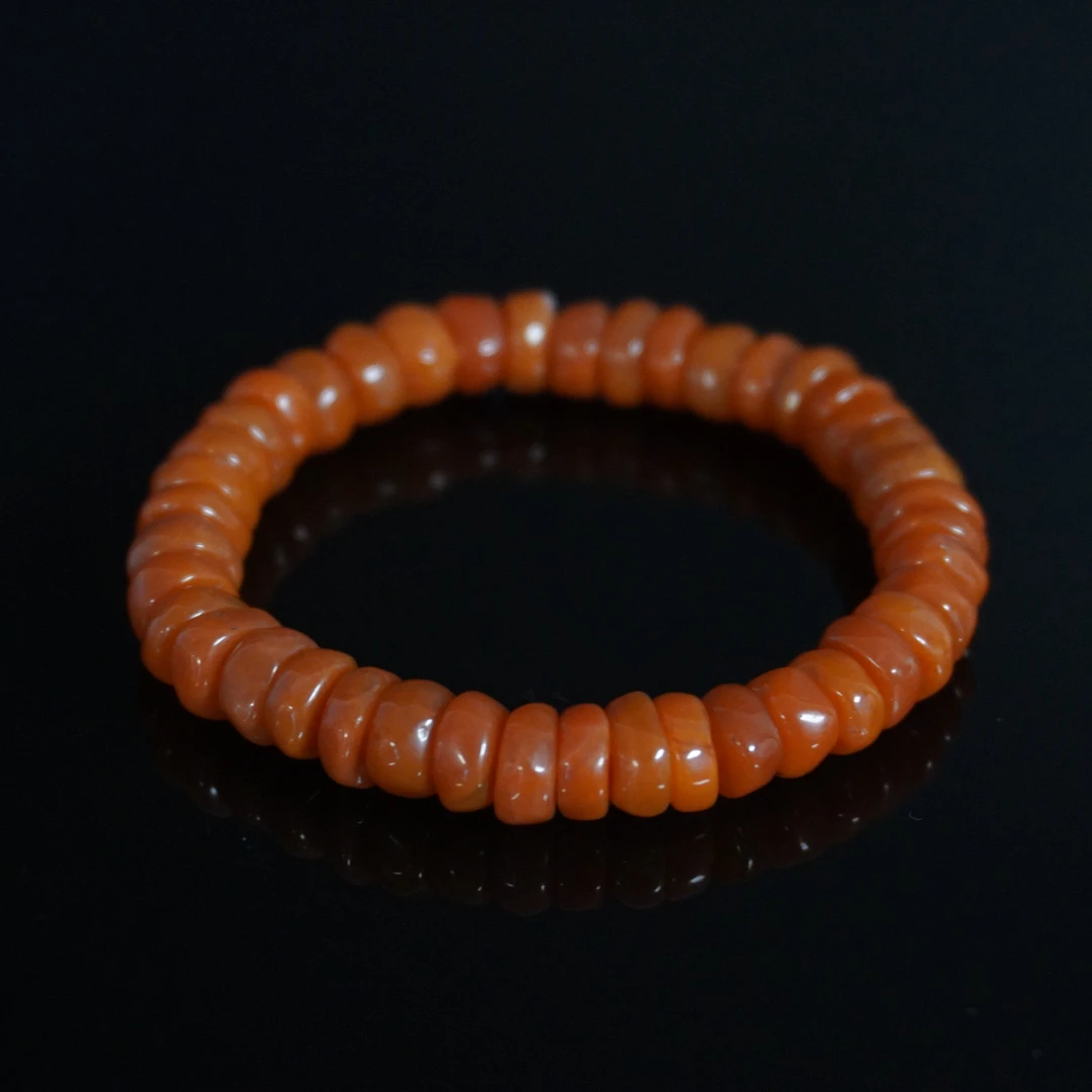 清代南红手串/HY019421/金玉良缘/槐荫山房