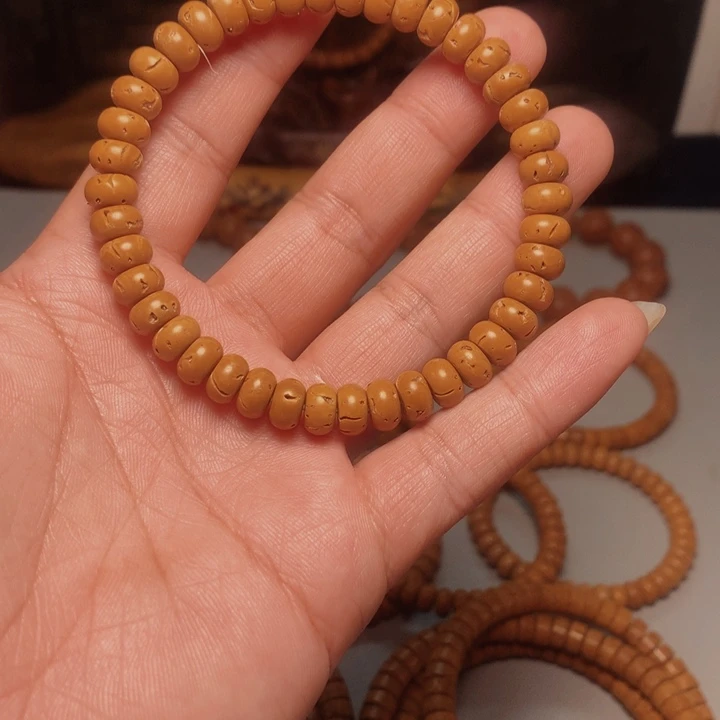 桃核吊坠桃核手串85算盘