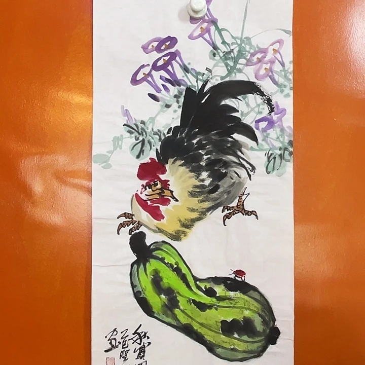 国画张圣敏先生纯手绘作品