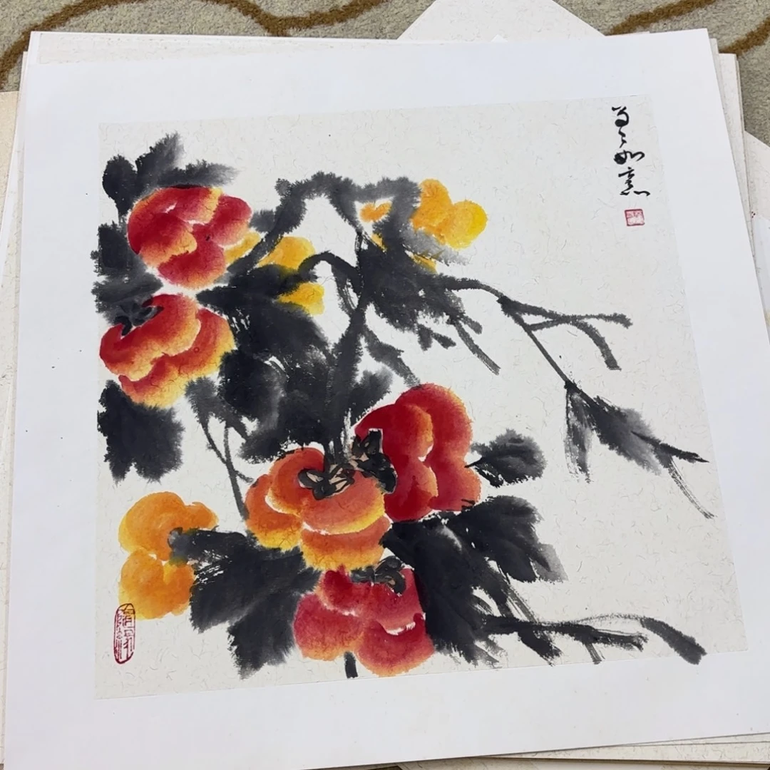 国画国画老师作品刘