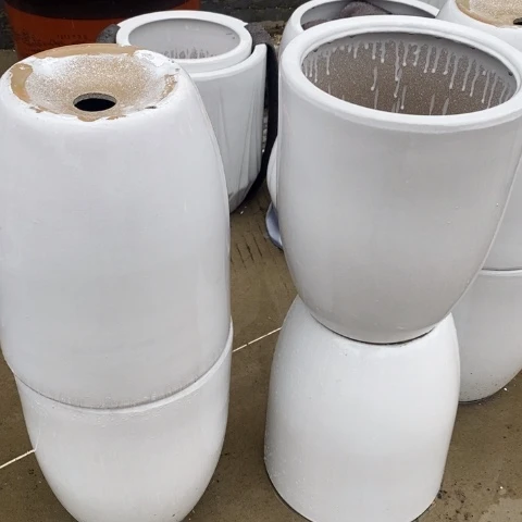 低腰白锥中号 口26/33
