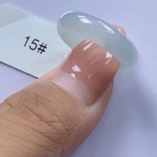 未镶嵌戒指翡翠戒圈