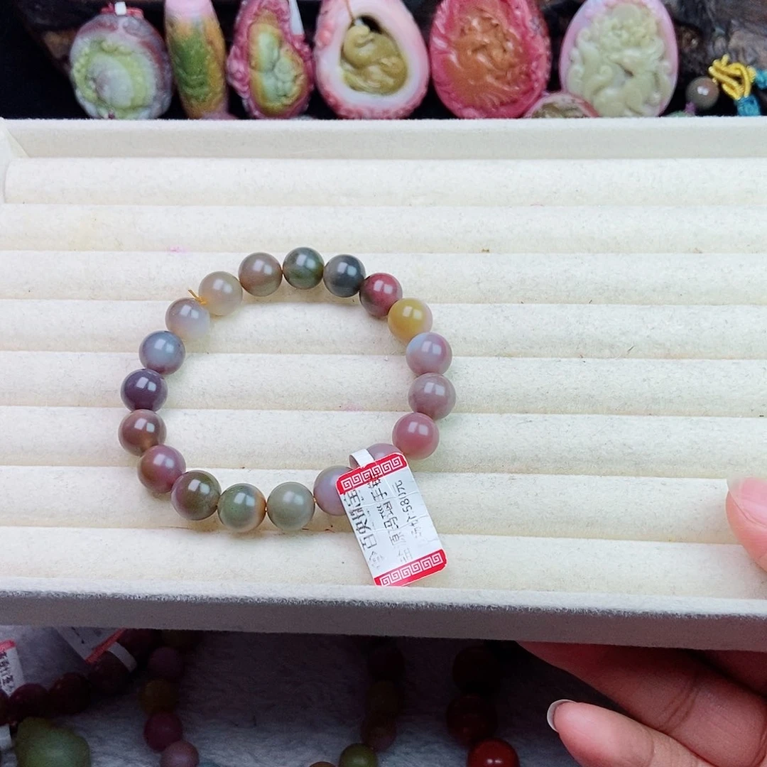 未镶嵌石英质玉（盐源）珠宝半成品