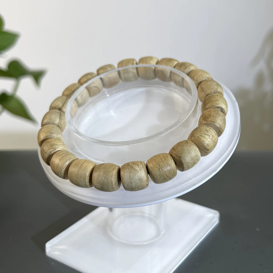 ZYCX-024 马泥涝桶珠单圈手串5.11g 约：22颗*9mm