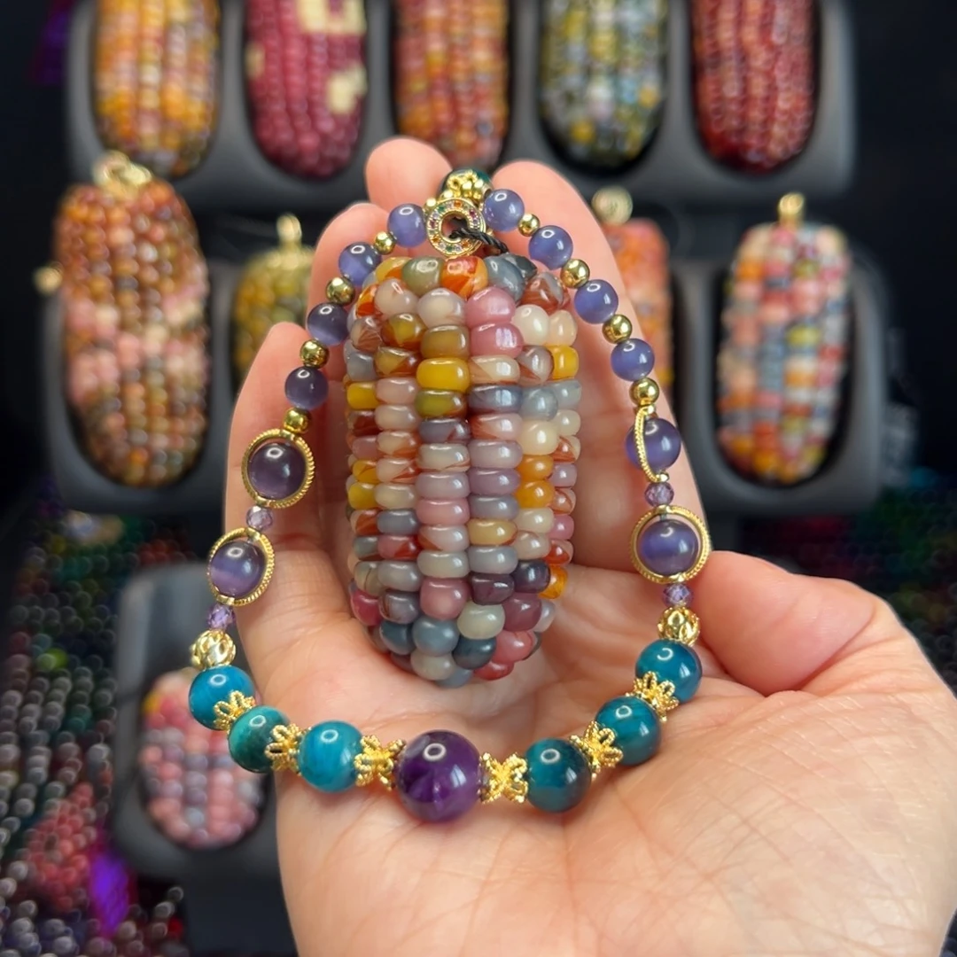 无非金属6号文玩玉米，一物一拍