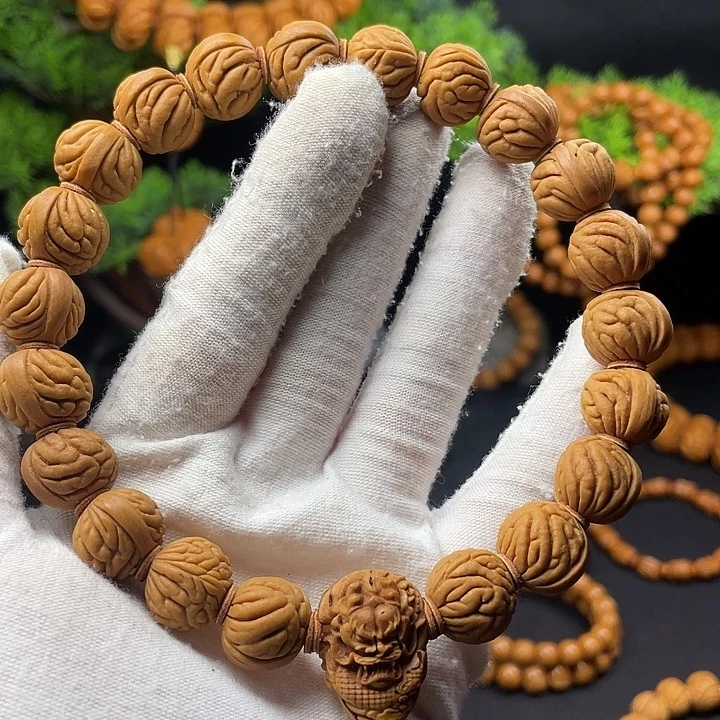 吊坠桃核秦岭龙纹桃核