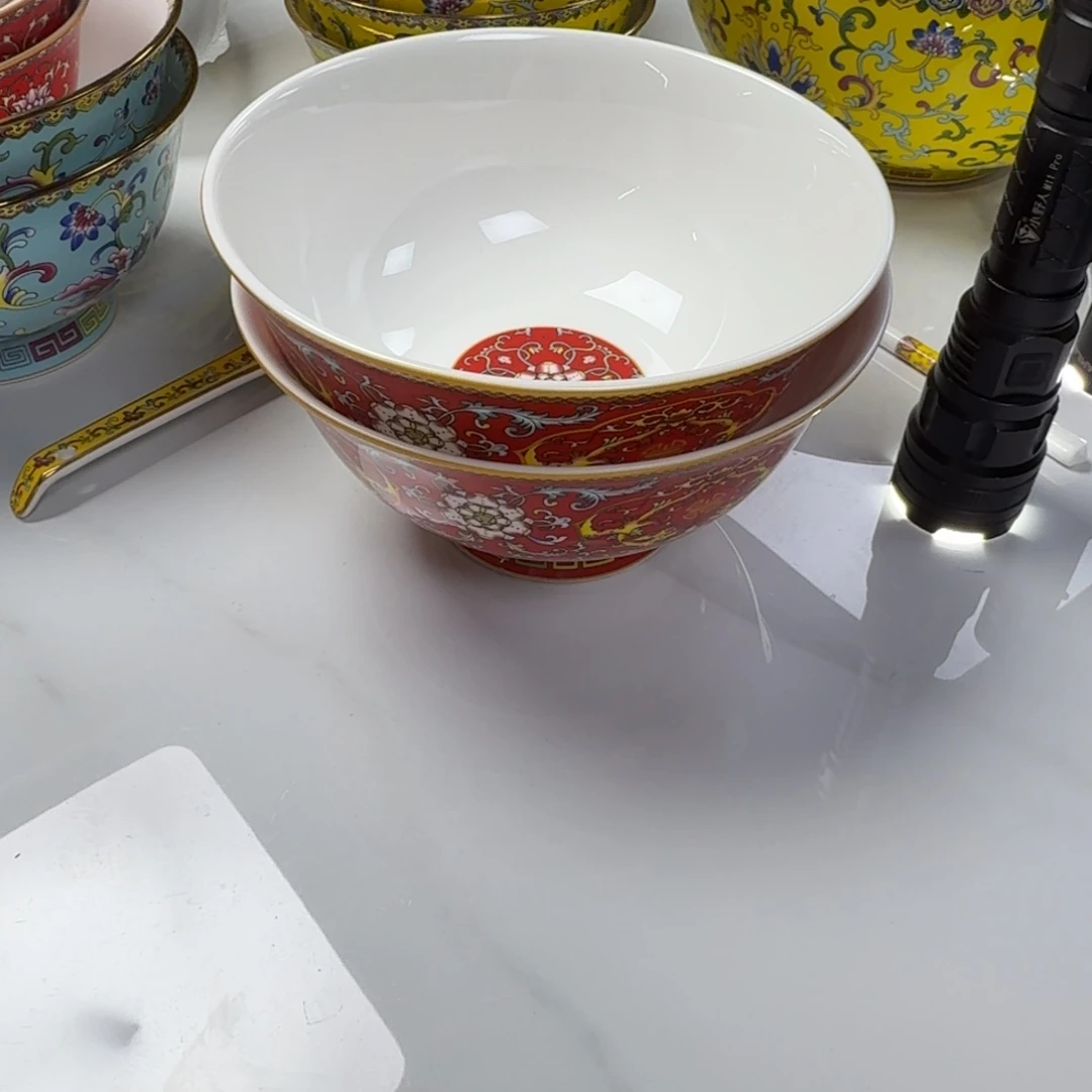 景德镇珐琅彩餐具