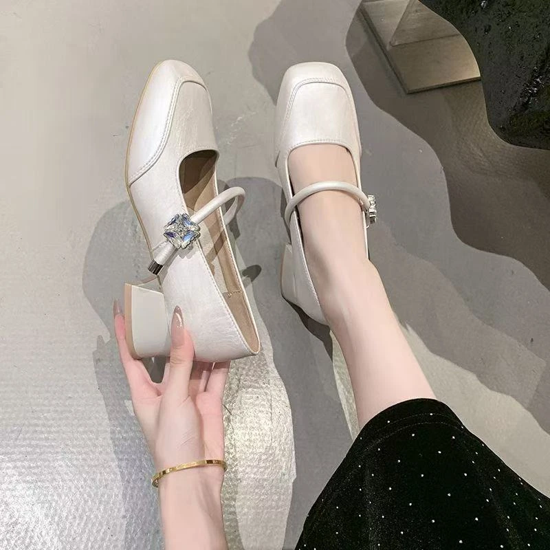 【贝贝专属】单鞋女士休闲鞋女舒适洋气软底百搭鞋子女26017