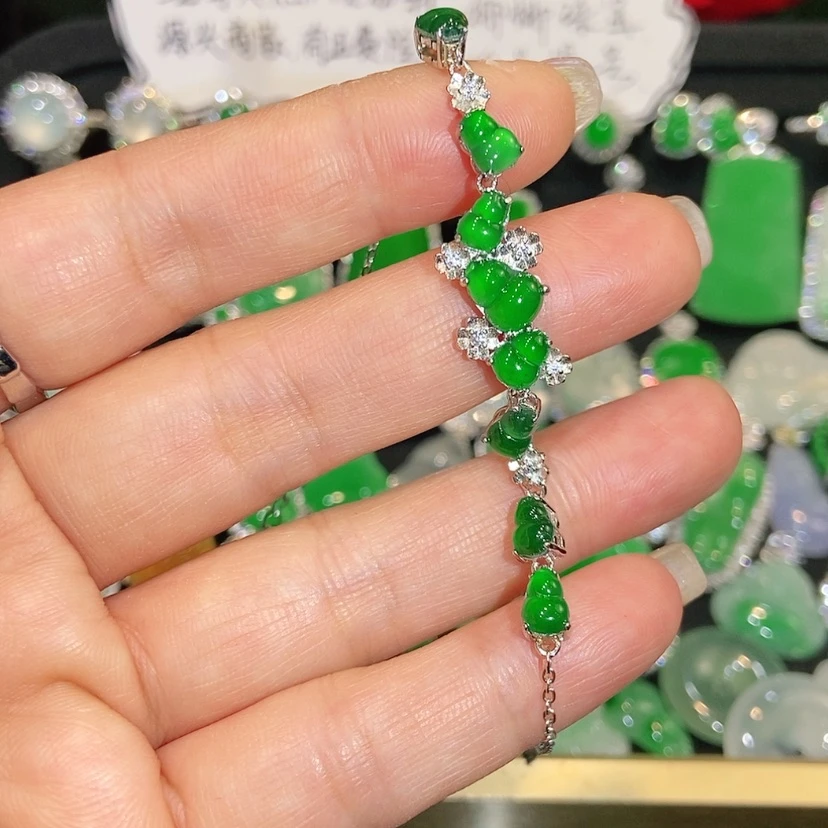 【闪购商品】未镶嵌手链翡翠天然翡翠