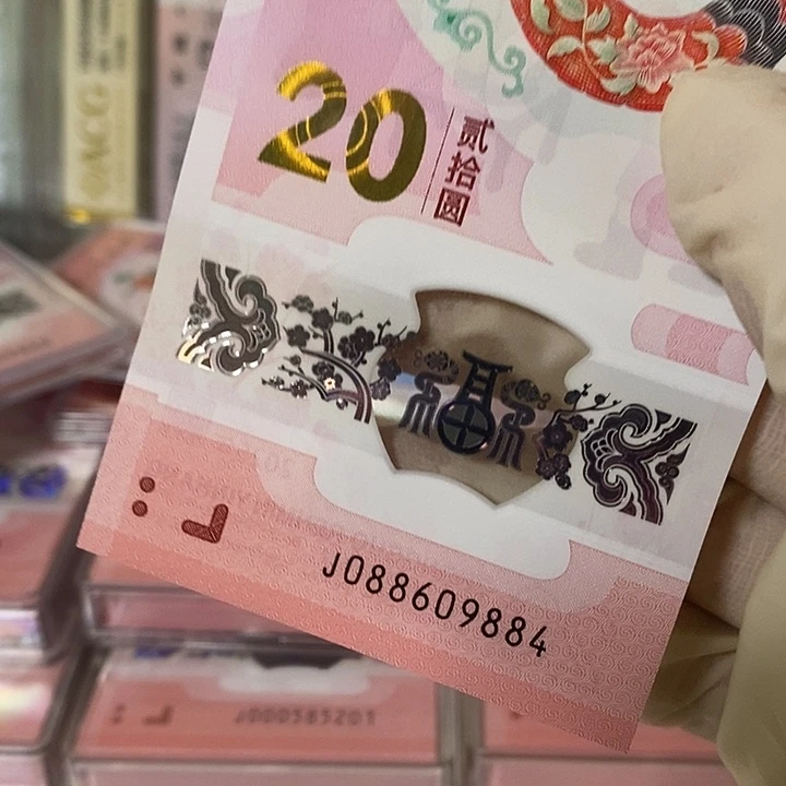 88609884国平单张蛇钞号号