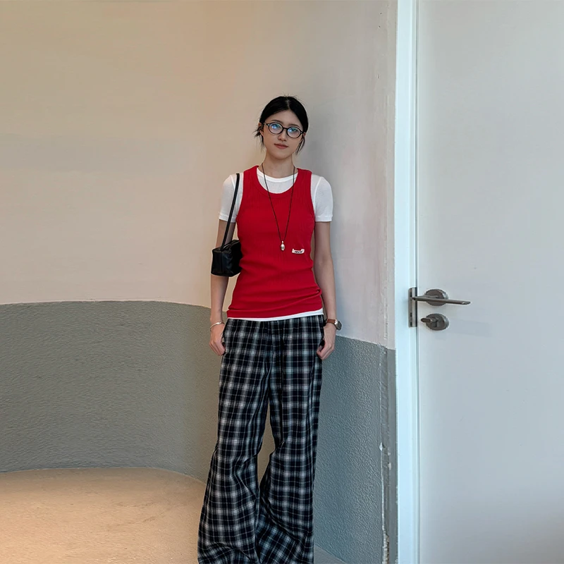 【VIINS】HEUTE经典百搭廓形舒适U领吊带背心上衣女TS011