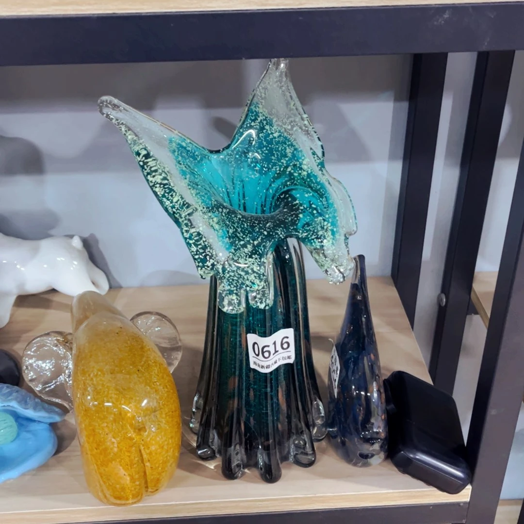 琉璃0616全夜光花瓶摆件