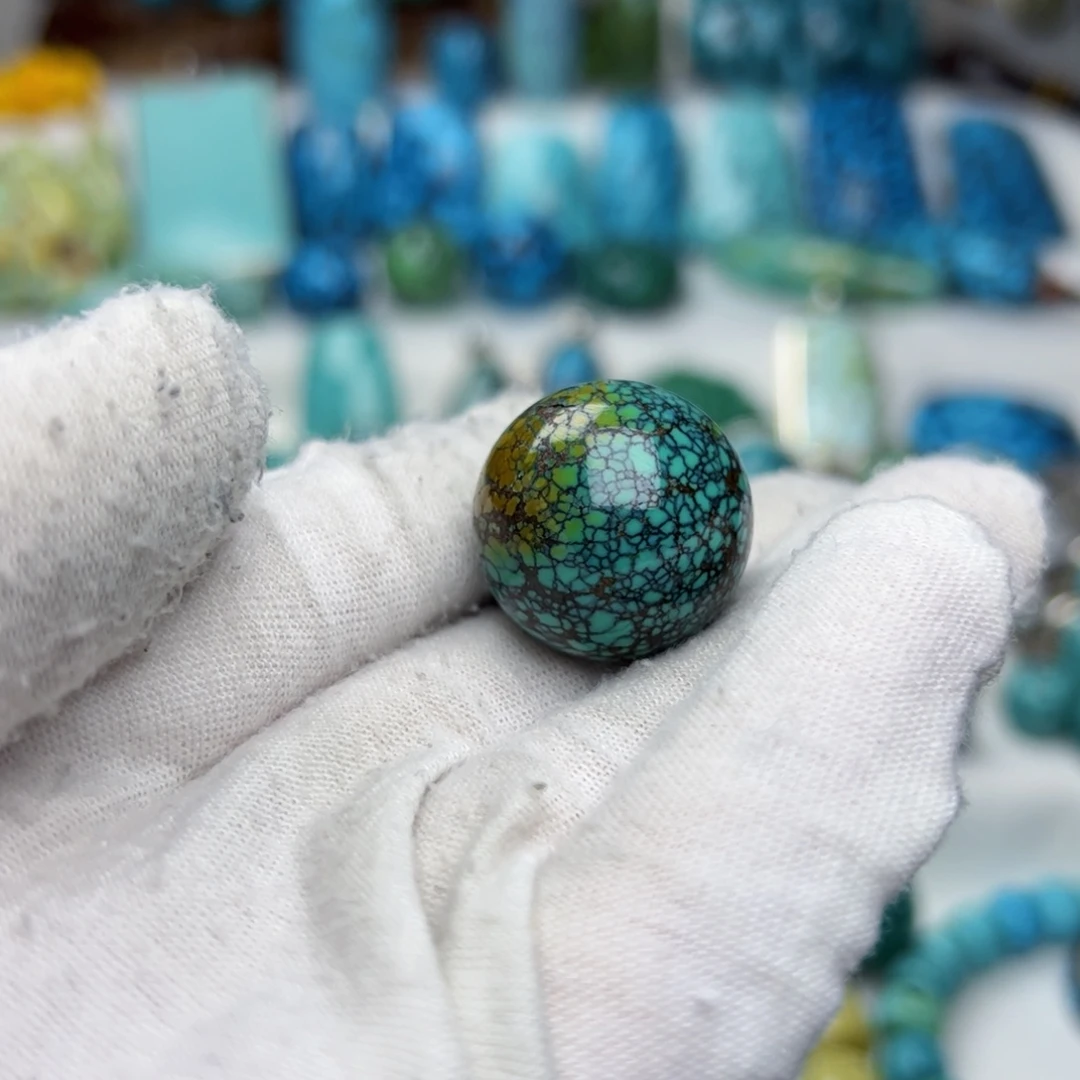 绿松石珠宝奇石未镶嵌