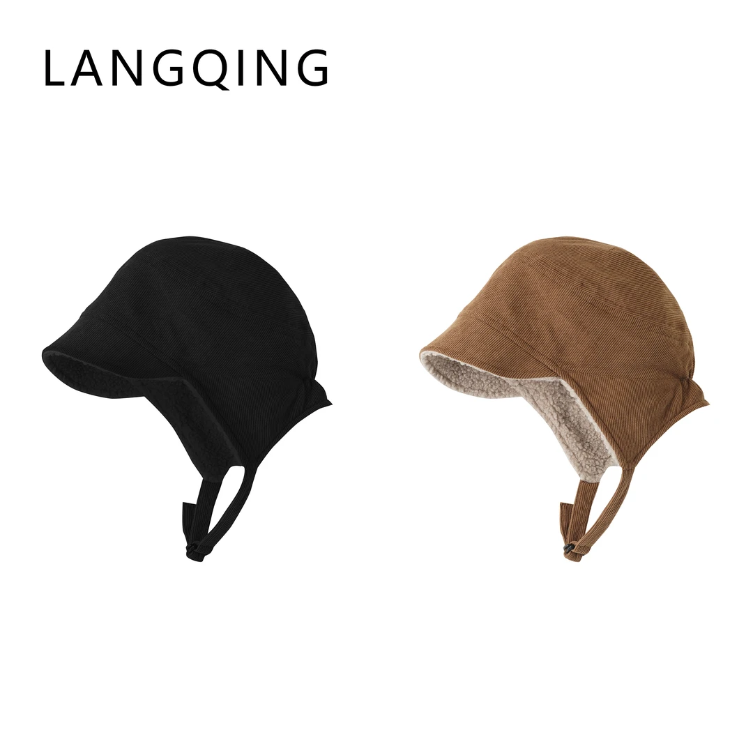 浪清/女装推荐 冬季毛绒双面护耳飞行雷锋帽160009#