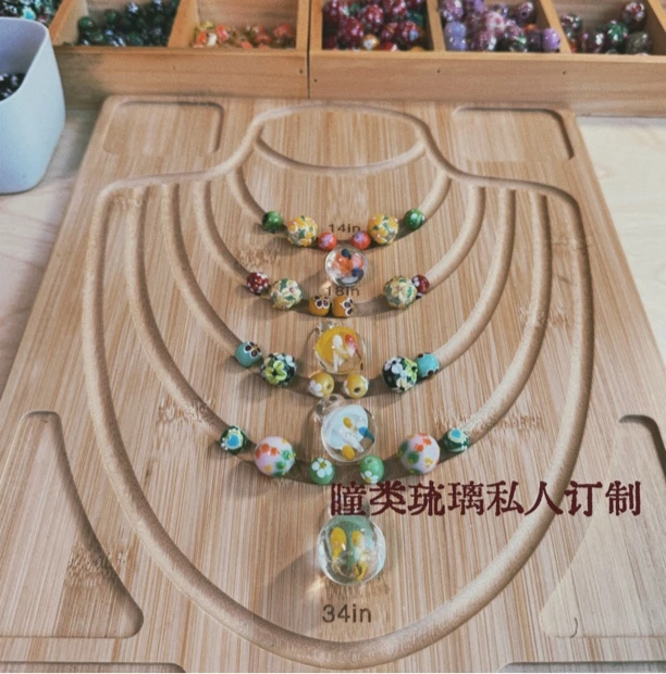 非金属玻璃项链 定制专拍链接，理性下单