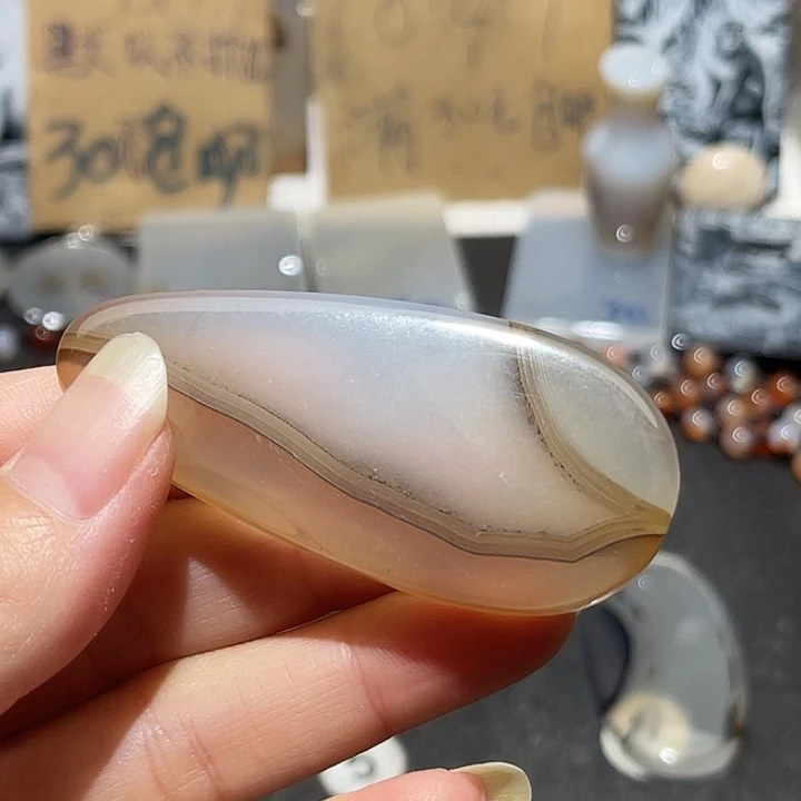 玛瑙/玉髓未镶嵌吊坠(不含链)