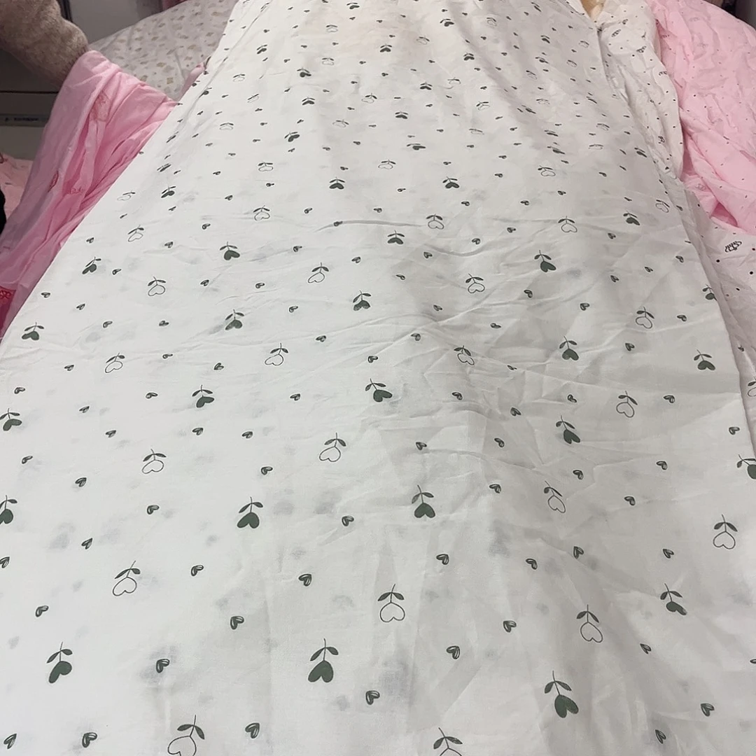 用***53号纯棉包被布，5米4布头