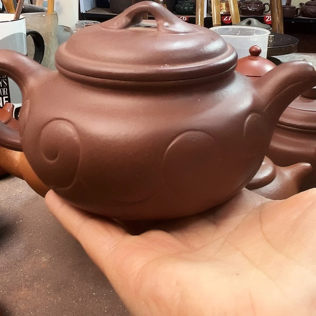 紫砂茶壶付*全手工制作