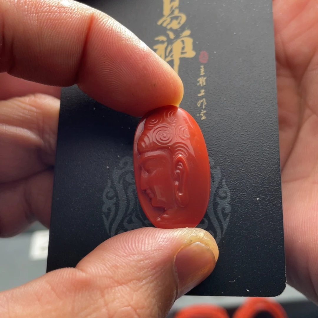 猴***天南红玛瑙未镶嵌挂件