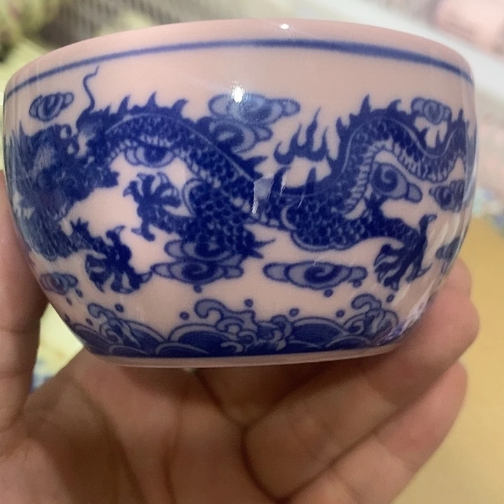 摆件景德镇陶瓷主人杯12344