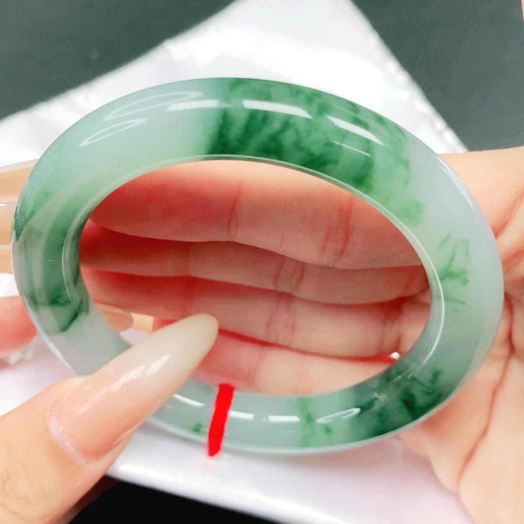 翡翠未镶嵌手镯54