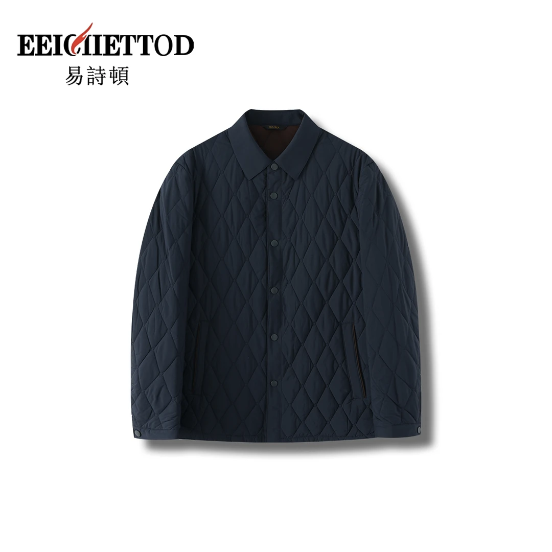 【文娇专享】易诗顿男装高密高织设计感棉服B136-YN780