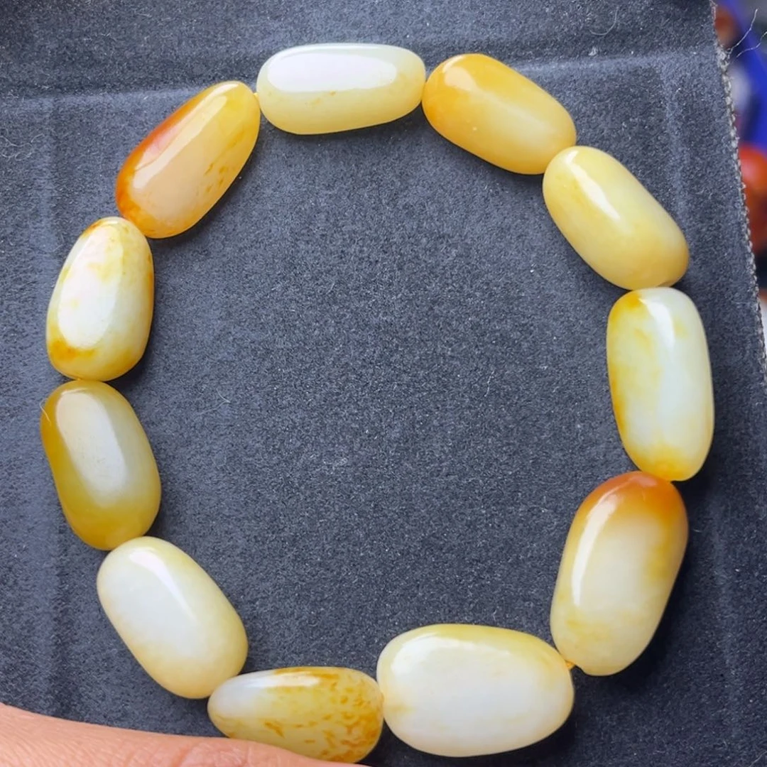 未镶嵌手串和田玉