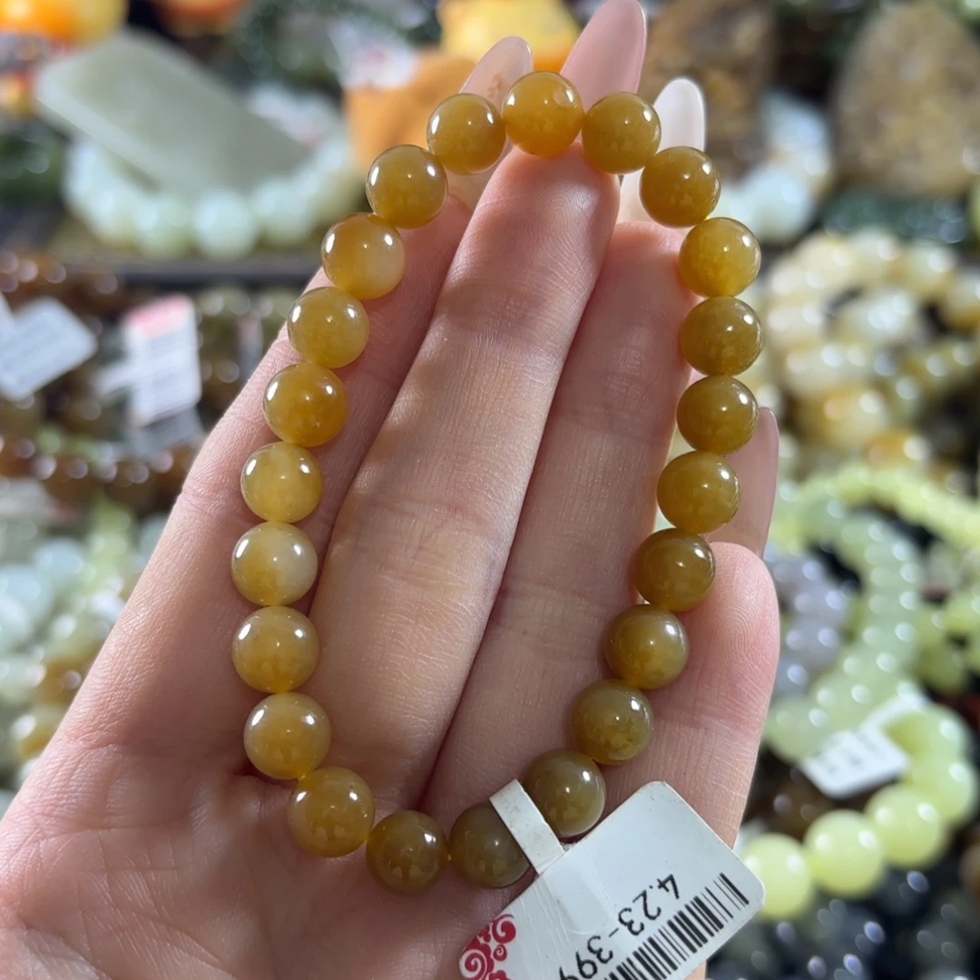 和田玉未镶嵌手链69