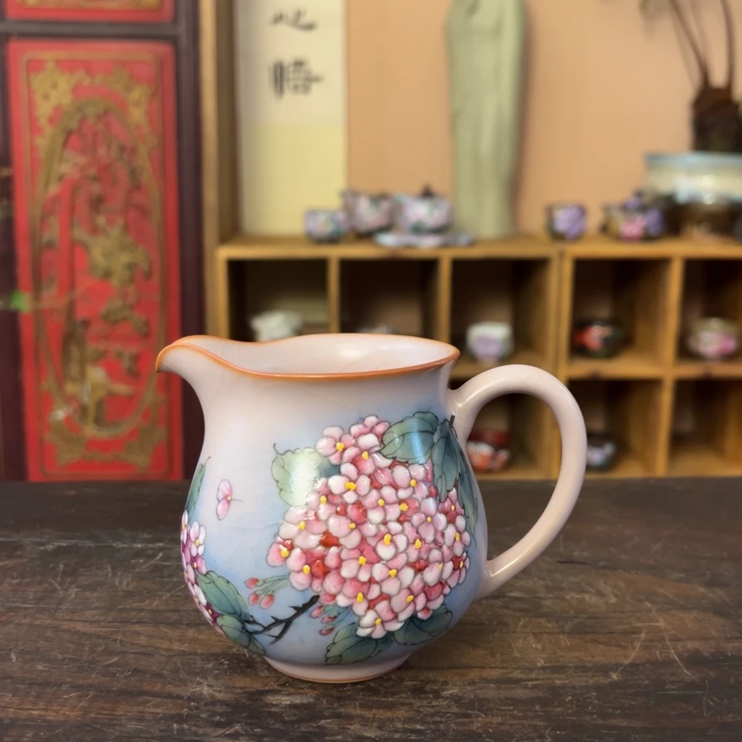 柴烧手工手绘陶瓷