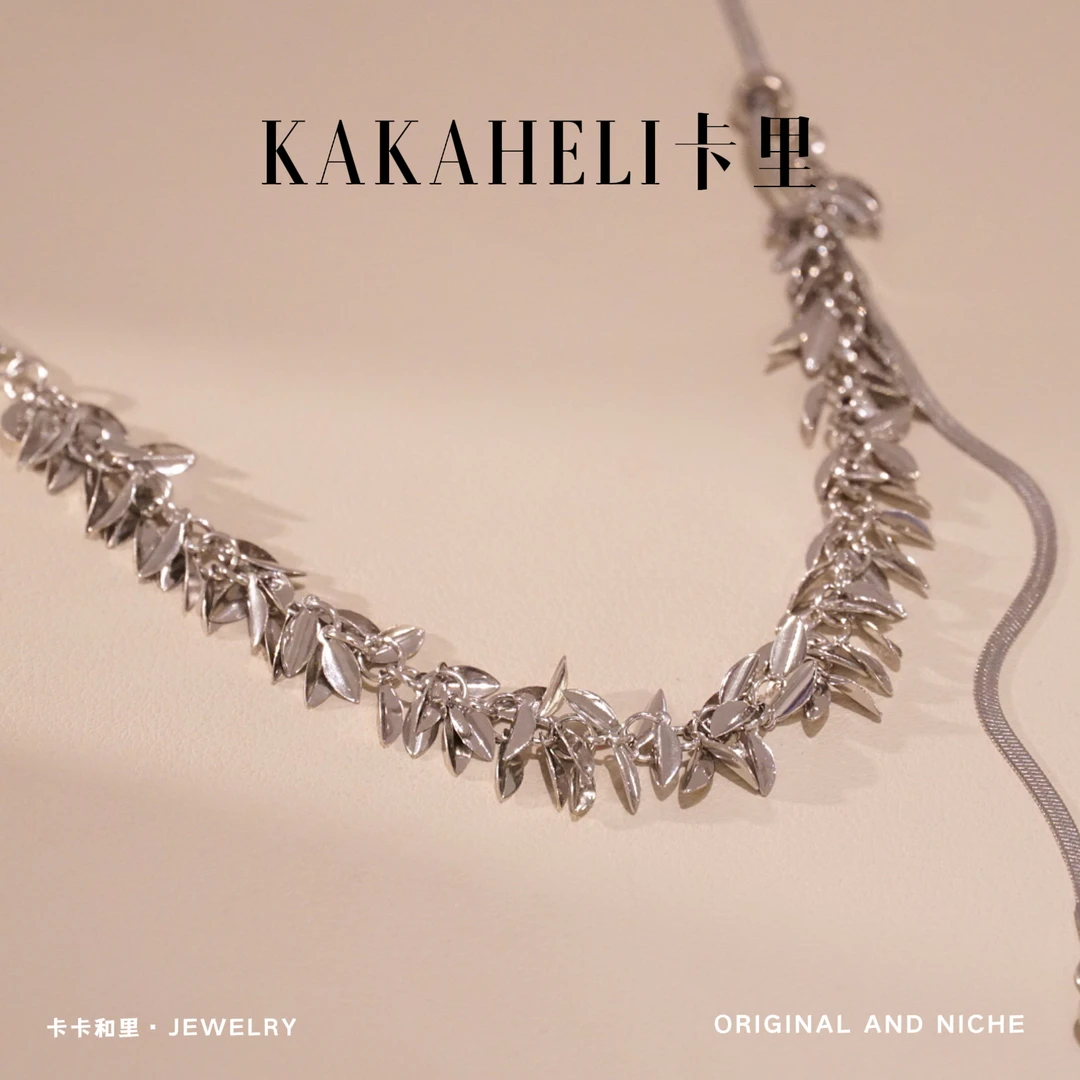 铜合金项链 巨大的麦穗小众致敬袁老项链 A1295