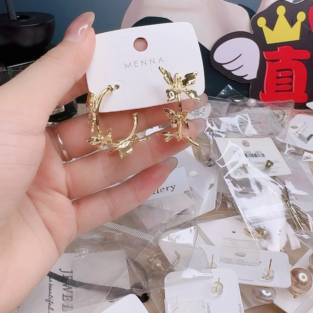 铁合金琉璃合金耳钉