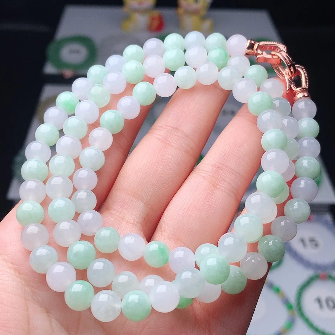 翡翠未镶嵌手链翡翠